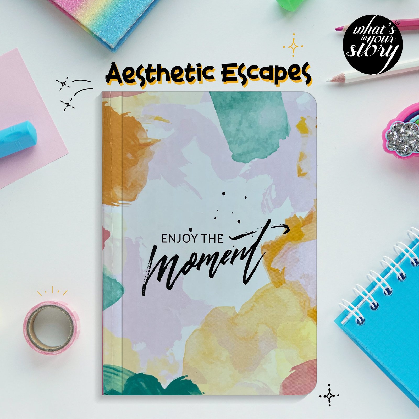 Buy Enjoy the Moment :Journal Book Online from Whats in Your Story